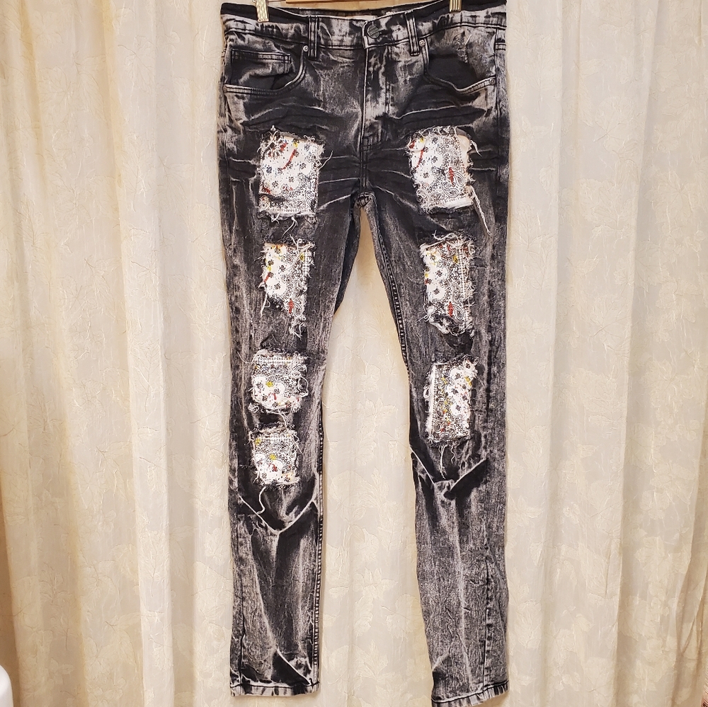 FWRD Distressed Jeans